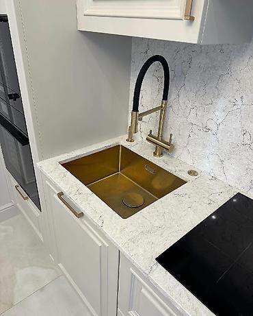 Sifarişlə mətbəx mebeli: Sifarişlə mətbəx dəsti, Özü çəkən petlələr, Mat laminat, Kredit yoxdur, Pulsuz çatdırılma, Rayonlara çatdırılma — 28