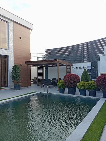 i̇şlənmiş mebellər: Açıq məkanlar üçün taxta pergola – “Taxta_el_isler” - Material — 2