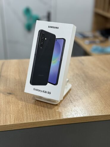 продаю срочно телефон: Samsung Galaxy A36, Новый, 256 ГБ, цвет - Черный, 2 SIM, eSIM