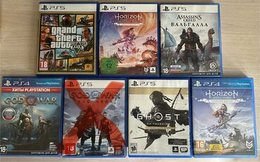 Игры для PlayStation: Gta - 2000с Horizon Forbidden West -3500с Assassin’s Creed - 2000c