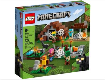 lego игрушки: Lego Minecraft 21190 Заброшенная деревня рекомендованный возраст