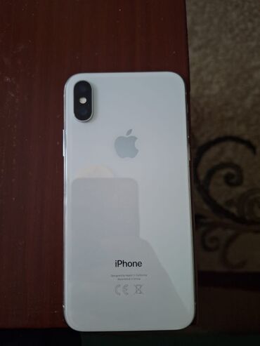 telefonlar poco: IPhone X, 64 GB, Ağ, Face ID