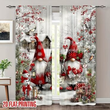 Praznična dekoracija: Novogodišnje zavese Cena 1700din/2kom kao na slici Poručuje se — 11