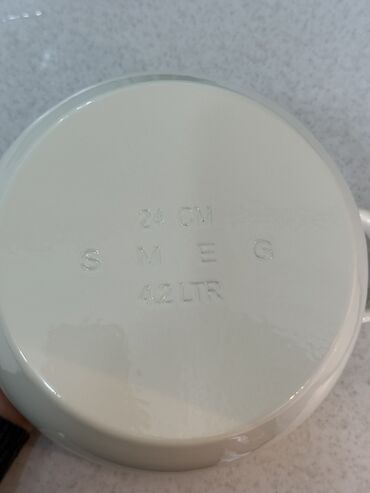 Казаны: Продаю новый чугунный казан smeg при перевозке чуть повредилась краска — 7