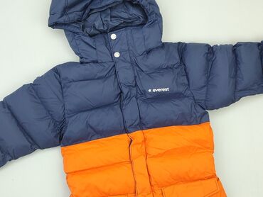 kurtki i spodnie narciarskie dla dzieci: Children's down jacket 8 years, condition - Good