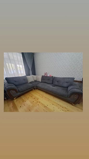 Divanlar: Künc divan, İşlənmiş, Açılan, Bazalı, Parça, Çatdırılma yoxdur — 1