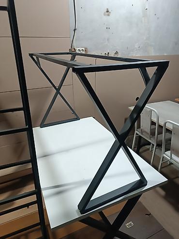 Yeni, Açılmayan, Metal, Dördbucaq masa