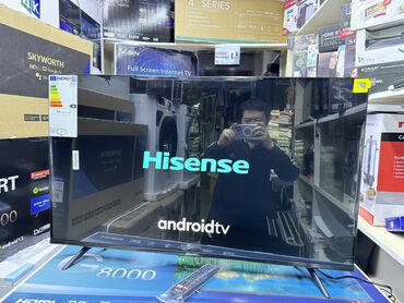 купить телевизор hisense 43 дюйма: Телевизоры LED Hisense 43A5730FA с тонким черным корпусом оснащен