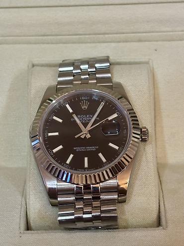 akilli saatlar: Yeni, Qol saatı, Rolex, rəng - Gümüşü — 3