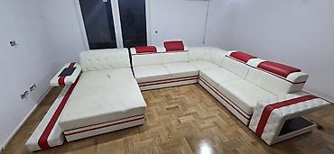 Ugaone garniture: Ugaona garnitura u obliku slova U – moderna, prostrana i funkcionalna — 8