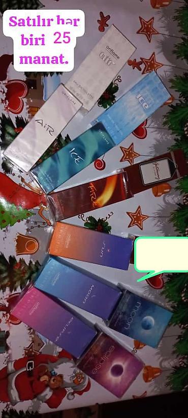 Ətriyyat: Sarılır 65 manatdan başlayan qiymətlər. Original ətirlər — 13