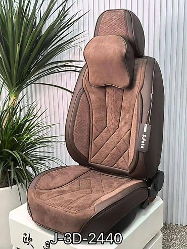 Чехлы и накидки на сиденья: Чехлы Экокожа, С подушкой — 7