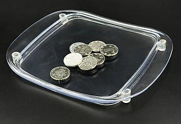 Торговое оборудование: Монетница пластиковый небольшой лоток, защита от падения. Материал — 2