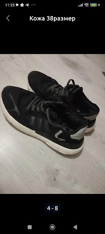 Кроссовки и спортивная обувь: Кеды в норм состоянии, размер 39/кроссы разные и размеры тоже разные — 5