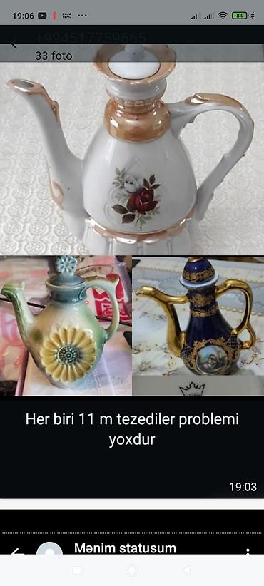 Digər süfrə qabları: Yulaf qabı 10 azn — 23