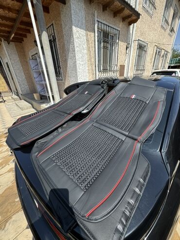 опрыскиватель садовый: Чехлы Экокожа, С подушкой, цвет - Черный, Universal Seat cover, Новый, Самовывоз