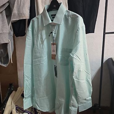 Рубашки: Мужская рубашка DUNMORE ( немецкий бренд) comfort fit в светло-мятном — 1