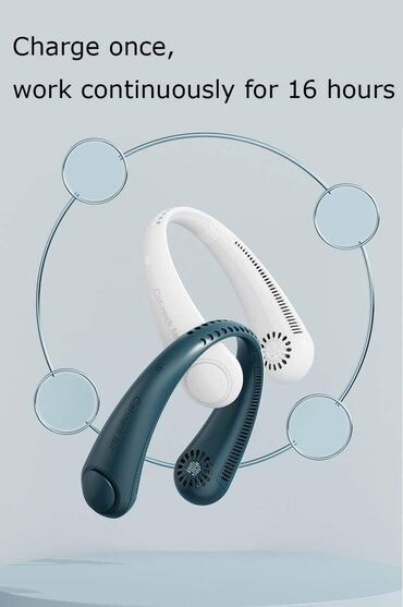 Mini prenosivi ventilatori: Cena 1.700 dinara Mini prenosivi ventilator za vrat bez lopatica USB — 2