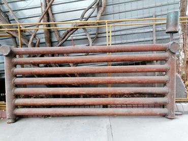 чугунные батареи новый: 3 Секционных. трубчатых регистра отопления из стали с резьбой под тен