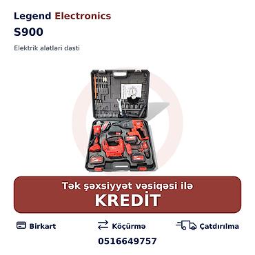 dinamometrik acar: Elan başlığı: Elektrik alətlər dəsti S900, 48V Elan mətni: Legend — 1