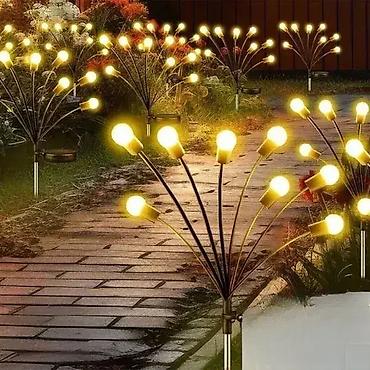 trampoline 366 cm: Solarne baštenske lampe 6 led svetiljki na štapovima. solarne — 1