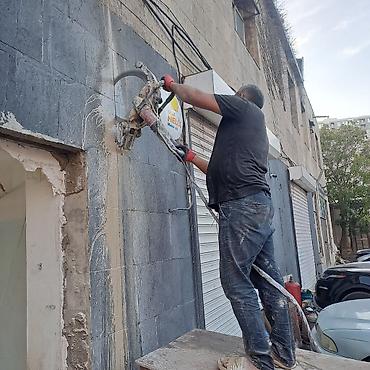 avtomatik gapi mexanizmi: Beton və daşın kəsilməsi xidməti - Divar, tavan və döşəmələrdə dəqiq — 1