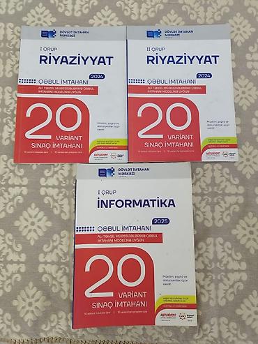 magistr 4 jurnali 2020 pdf: DİM nəşrləri – qəbul imtahanına uyğun sınaq toplusu - Riyaziyyat (I — 1