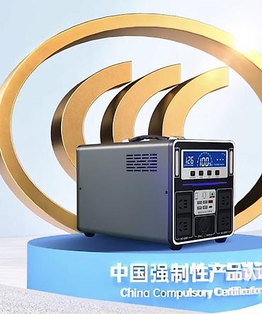 220V 500W 300WH Портативная электростанция/инвертор с дисплеем -