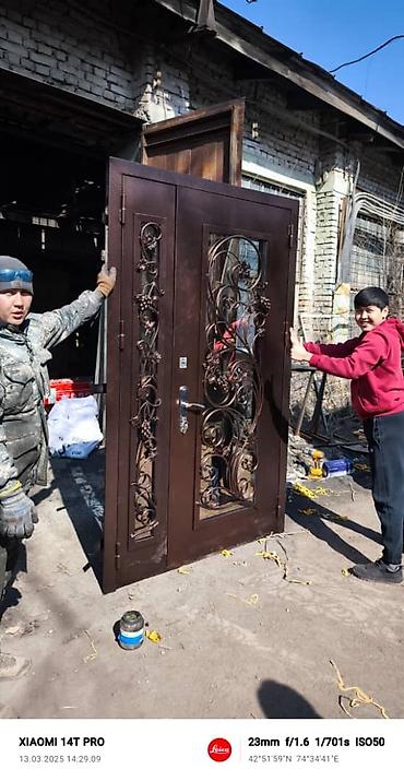 Двери для домов и квартир: Буйуртма алабыз брон эшиктерге, сапатына кепилдик беребиз металл — 19