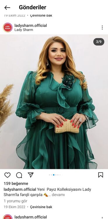 Ziyafət donları: Ziyafət donu,Lady sharmdan alınıb,bir dəfə geyilib42razmerdir — 7