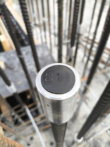 Другие строительные материалы: Резьбовые муфты для механического соединения арматуры, все размеры в — 3