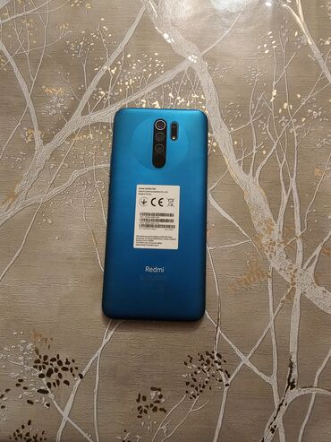 Xiaomi: Xiaomi Redmi 9, 64 GB, rəng - Göy, 
 İki sim kartlı