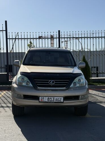 авто в бишкеке: Полноразмерный внедорожник Lexus GX 470 золотистого цвета. Модель