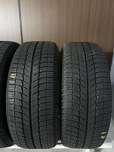 Шиналар: Шиналар 235 / 55 / R 18, Кыш, Колдонулган, Комплект, Жеңил унаалар, Франция, Michelin — 2