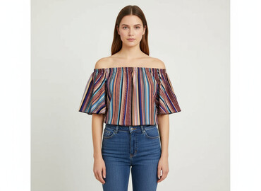 ubrania w stylu boho: Bluzka damska, rozmiar S