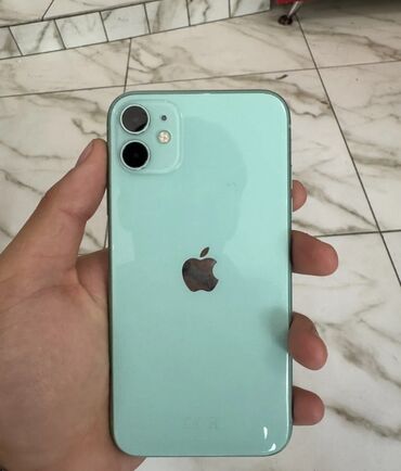 redmi телефоны: IPhone 11, Колдонулган, 128 ГБ, Жашыл, Каптама, 83 %