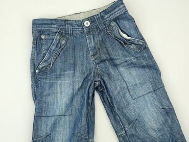 spodnie jeans hm: Jeans, 9 years, 128/134, condition - Good