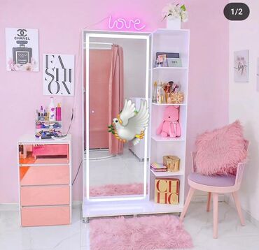 Uşaq dolabları: Qız üçün, Yeni, Düz dolab
