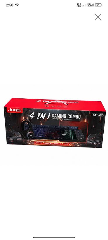 realme buds t100 bluetooth: 🎮 Jedel CP-09 Gaming Set 4-in-1tep teze salafan Oyun həvəskarları — 6