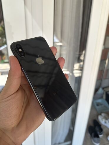 старый телефон мобильный: IPhone X, 256 ГБ, Черный