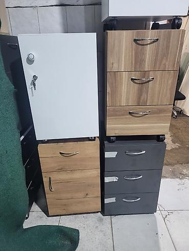 Офисные шкафы: Ofis üçün çekmecəli tumbalar - Model: 3 çekmecəli ofis tumbaları - — 3