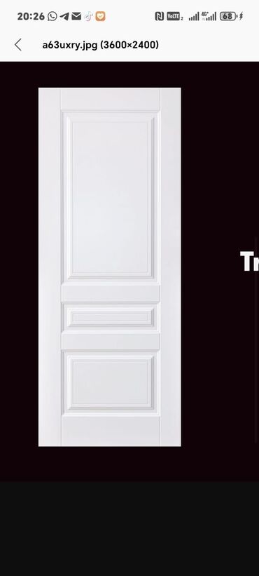 Otaq qapıları: Yataq otağı üçün Yeni Otaq qapısı Naliçnik ilə, Ödənişli quraşdırma, Pulsuz çatdırılma — 28