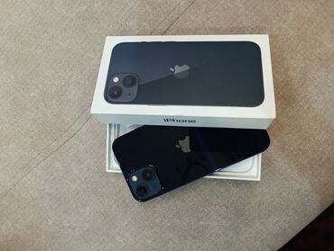 стиральные машинки б у: IPhone 13, Б/у, 128 ГБ, Midnight, Чехол, Коробка, 79 %