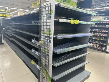 Витрины: Стеллаж, Витрины, стеллажи, полки торговые у металлические б/у, полка — 9