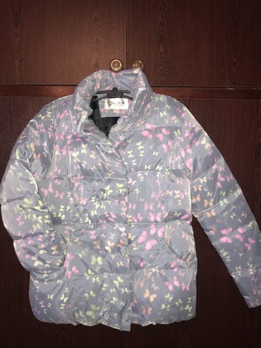 куртка 46 48: Куртка Весна-осень На замке и клепках, с карманами Цвет: серый