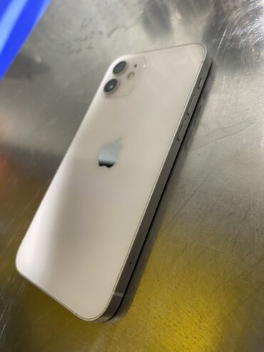 телефон айфон буу: IPhone 12, Б/у, 128 ГБ, Белый, Чехол, 77 %