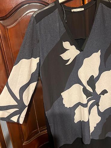 Qadın geyimləri: ZARA W/Collection tunika - Dizayn: Ön hissədə iri çiçək printi ilə — 4