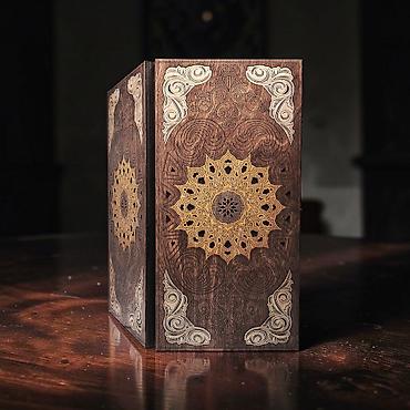 Нарды: Деревянные нарды "ARGO". - Материал: натуральное дерево (внутри — 1