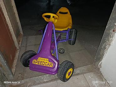 deri plas: Uşaq pedallı maşın – GTOYS 08 SPEEDCAR Xüsusiyyətlər: - Pedallı sürüş — 1