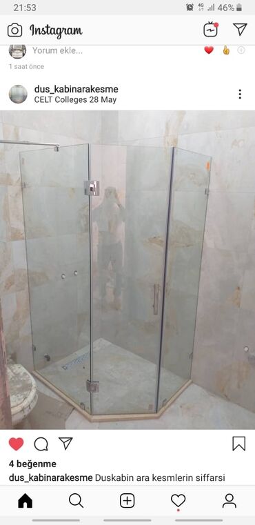 Duş kabinaları, arakəsmələr: Yeni Arakəsmə, Düzbucaqlı, Ödənişli çatdırılma -da lalafo.az — 20 Duş kabinaları, arakəsmələr: Yeni Arakəsmə, Düzbucaqlı, Ödənişli çatdırılma — 20